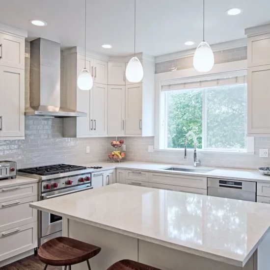 Seattle Interior Designer - Classic White Kitchen